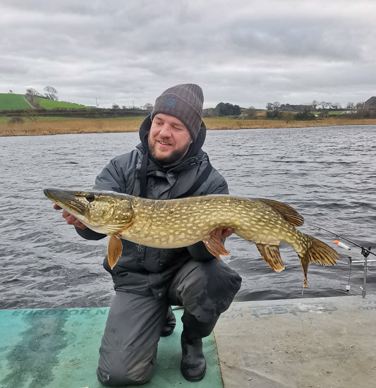 Winter Pike Fishing by Simon Gibson: Partridge Predator Pro Team Member - SPRITE Fishing