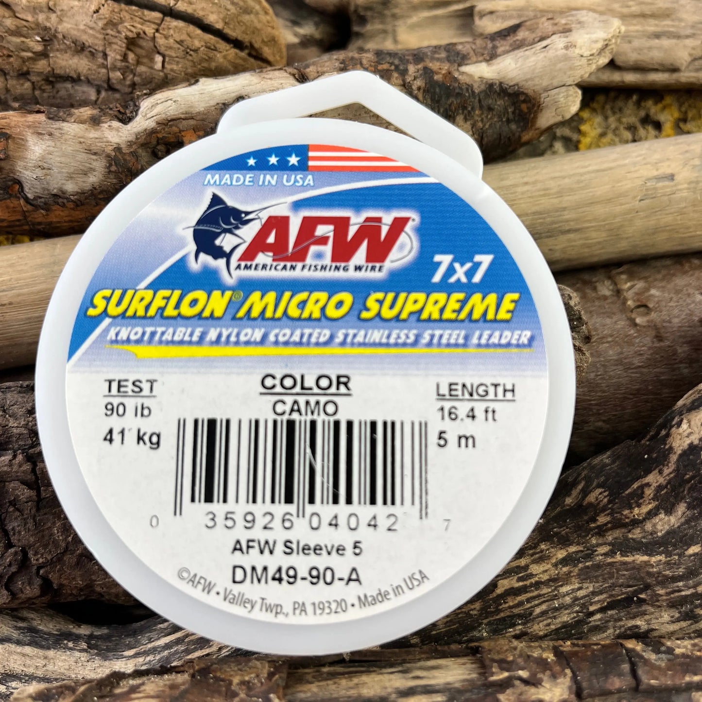 AFW Surflon Micro Supreme Leader Wire SPRITE Fishing