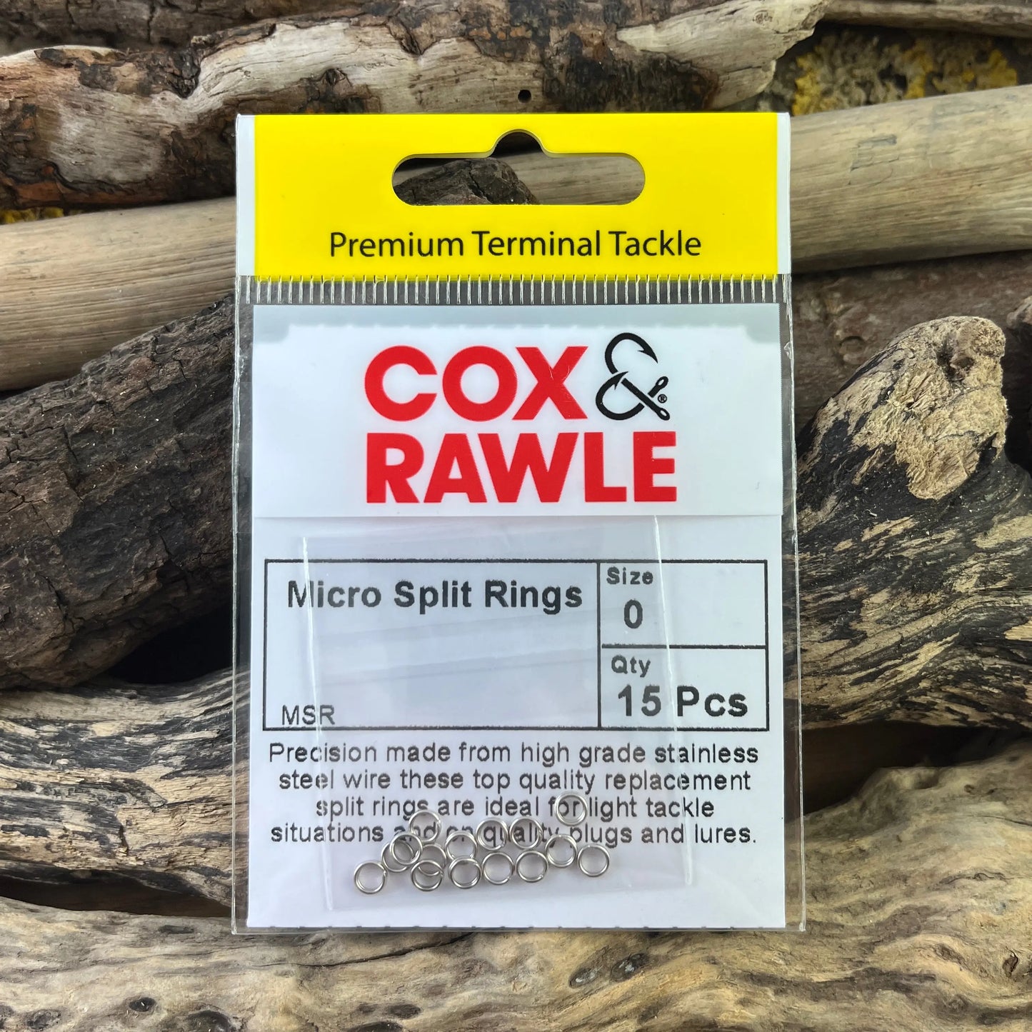 Cox & Rawle Micro Split Rings SPRITE Fishing