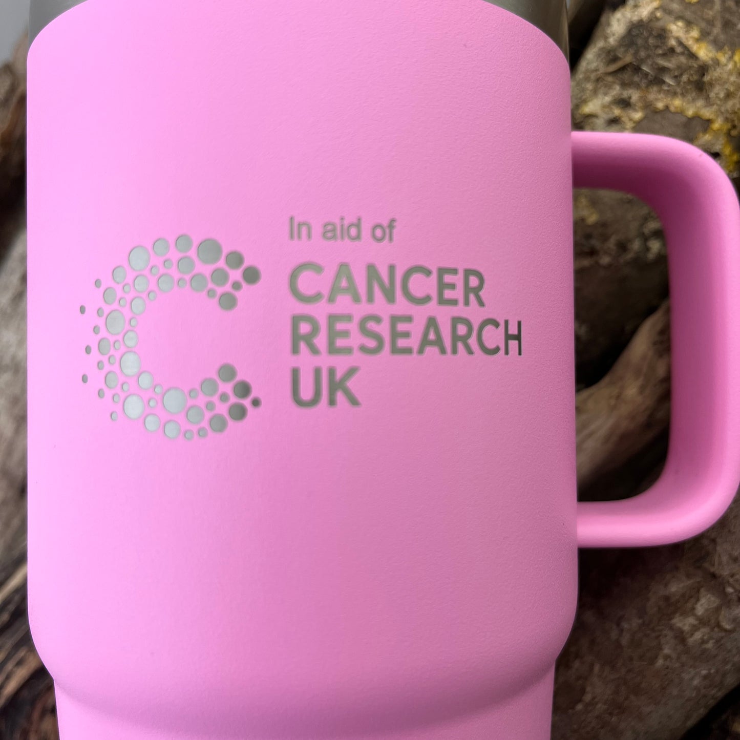 Limited Edition YETI 25 oz Rambler Straw Mug - Pink
