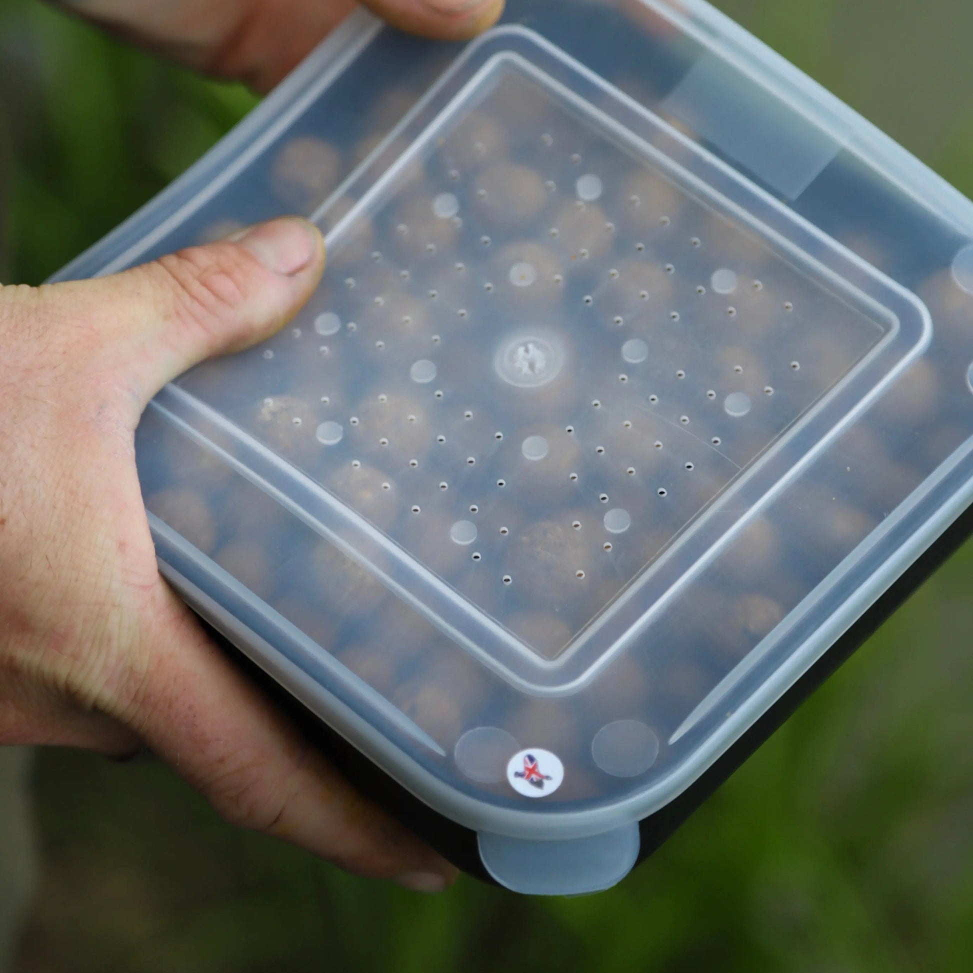 Partridge Bait Tubs - Durable, Ventilated & Easy to Use - SPRITE Fishing