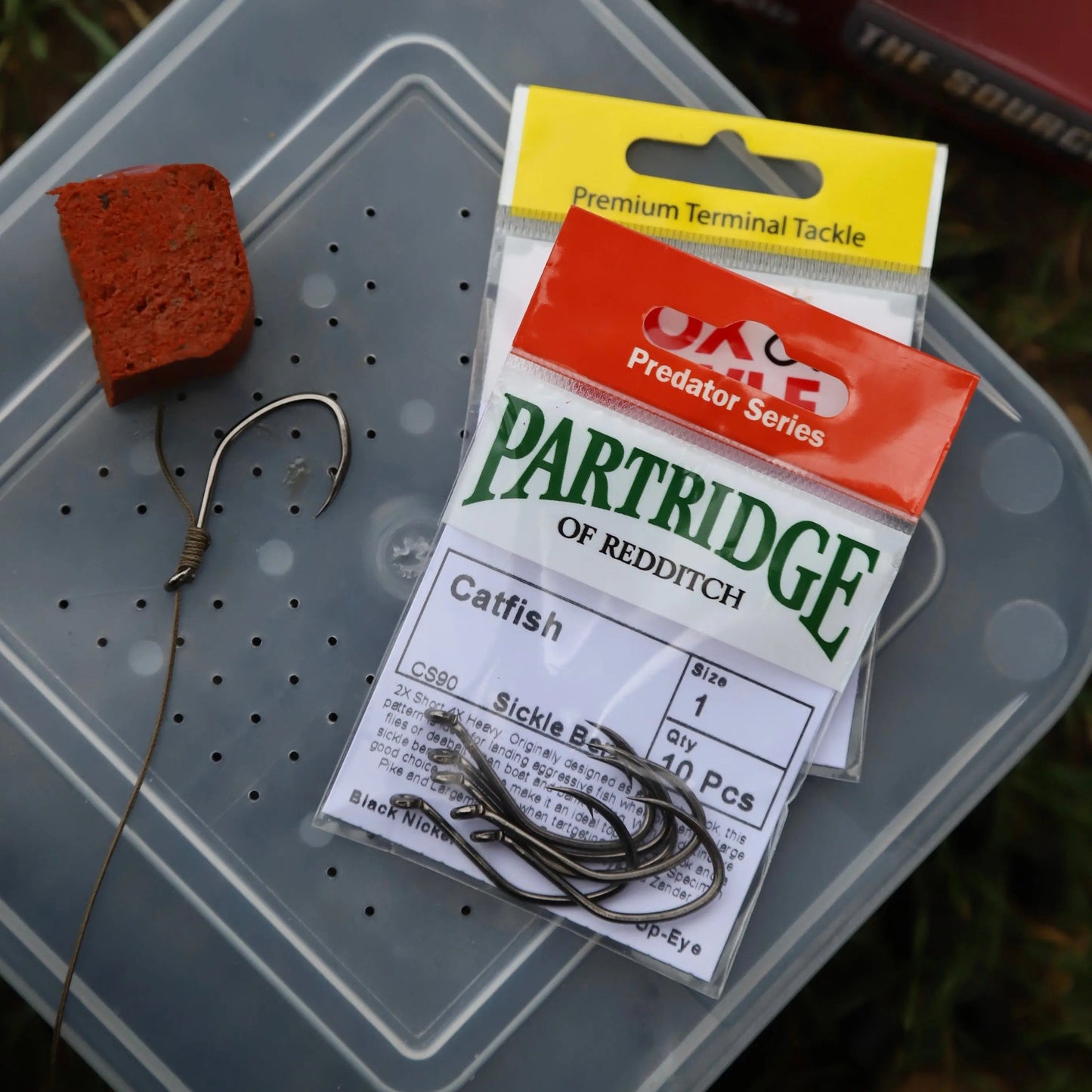 Partridge Bait Tubs - Durable, Ventilated & Easy to Use - SPRITE Fishing