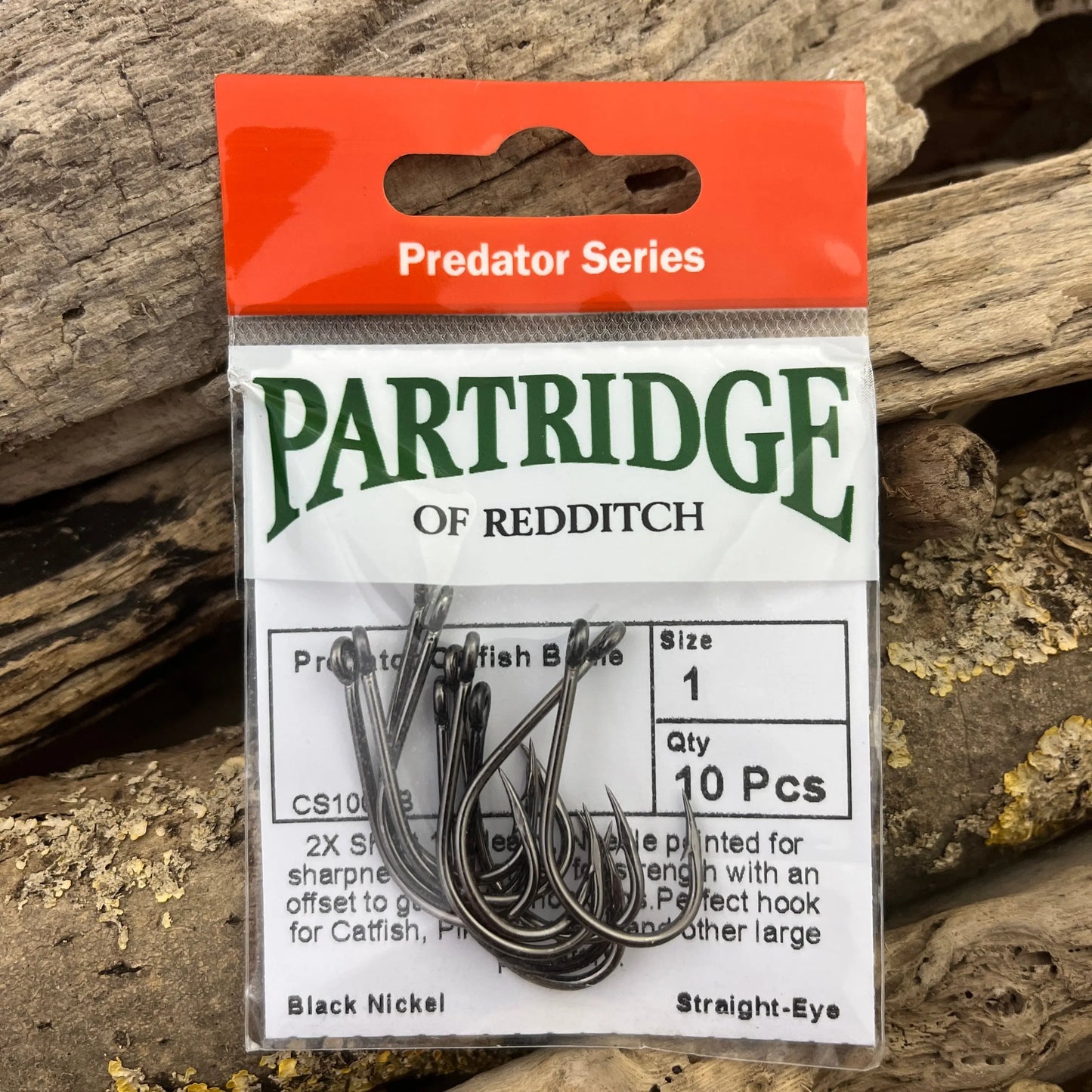 Partridge Predator Catfish Boilie Hook: ideal for Catfish, Sturgeon and Monster Pike! SPRITE Fishing