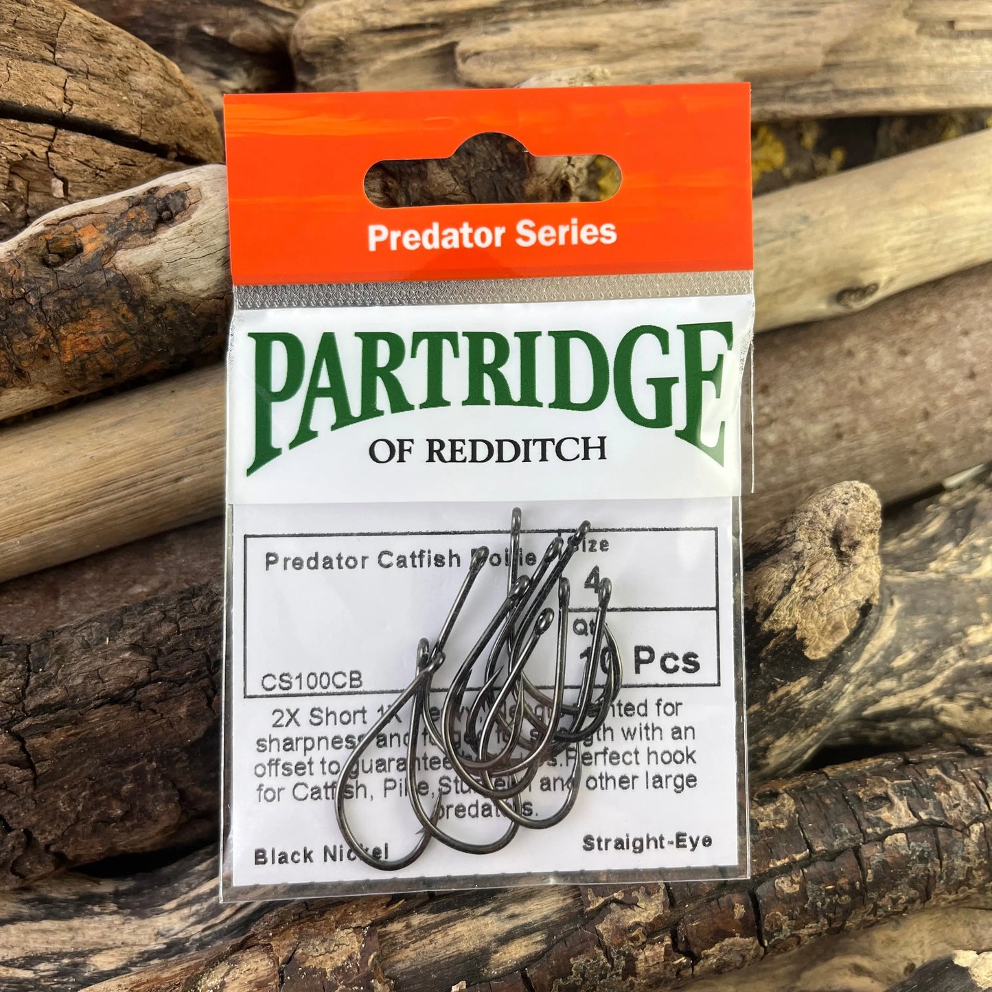 Partridge Predator Catfish Boilie Hook: ideal for Catfish, Sturgeon and Monster Pike! SPRITE Fishing
