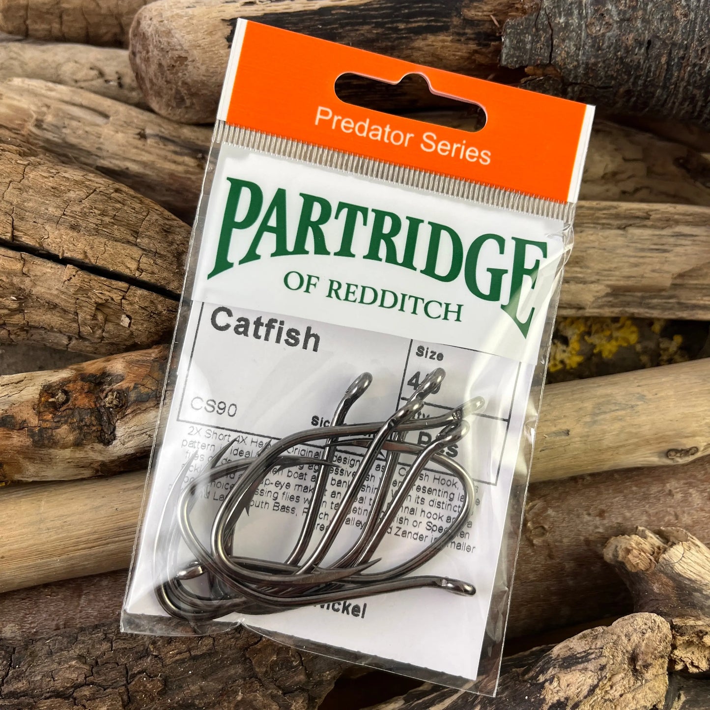 Partridge Predator Catfish Hook for Catfish, Specimen Pike and feisty Zander SPRITE Fishing