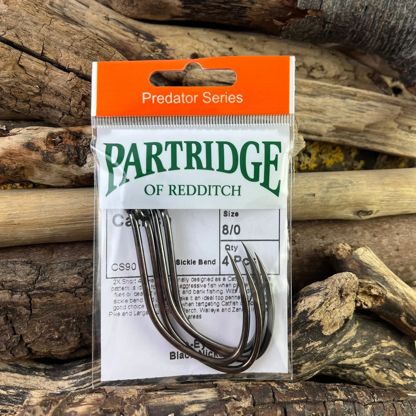 Partridge Predator Catfish Hook for Catfish, Specimen Pike and feisty Zander SPRITE Fishing