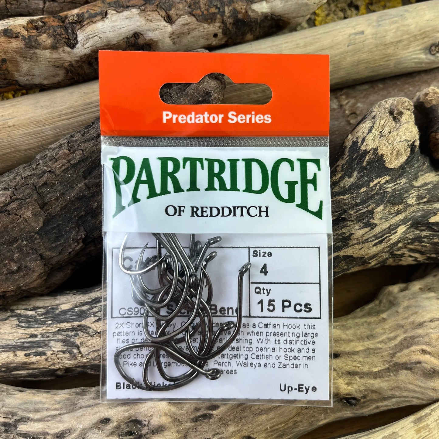 Partridge Predator Catfish Hook for Catfish, Specimen Pike and feisty Zander SPRITE Fishing