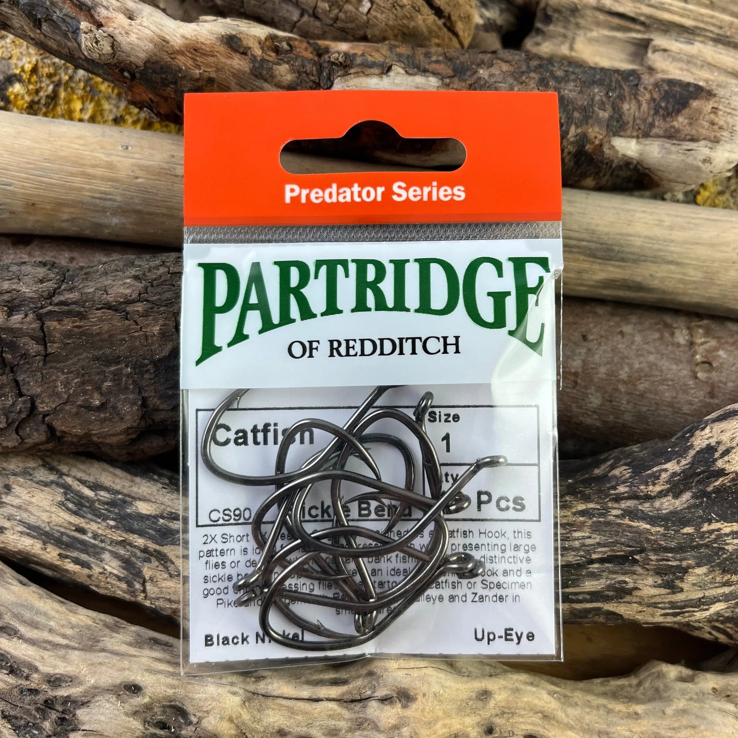 Partridge Predator Catfish Hook for Catfish, Specimen Pike and feisty Zander SPRITE Fishing