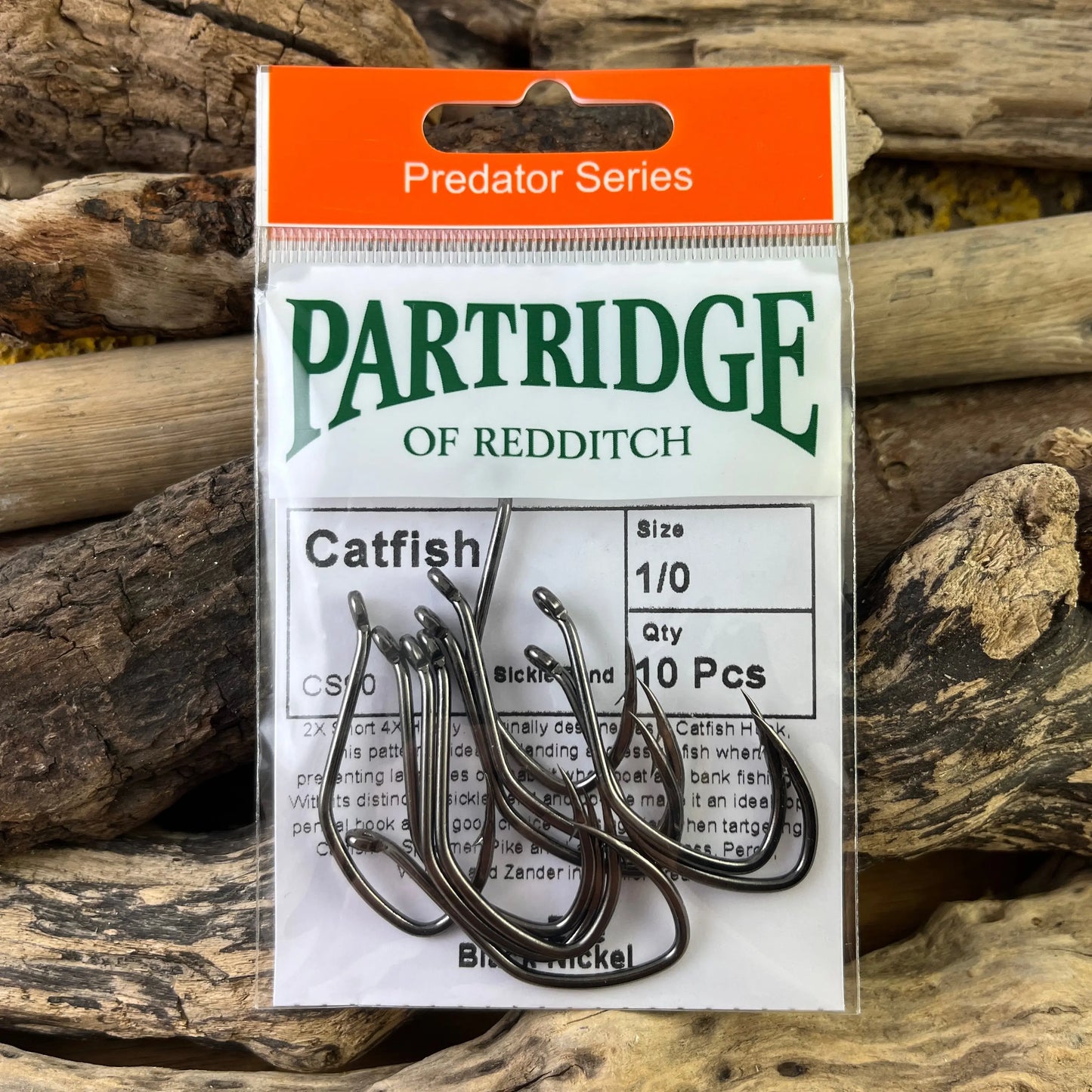 Partridge Predator Catfish Hook for Catfish, Specimen Pike and feisty Zander SPRITE Fishing