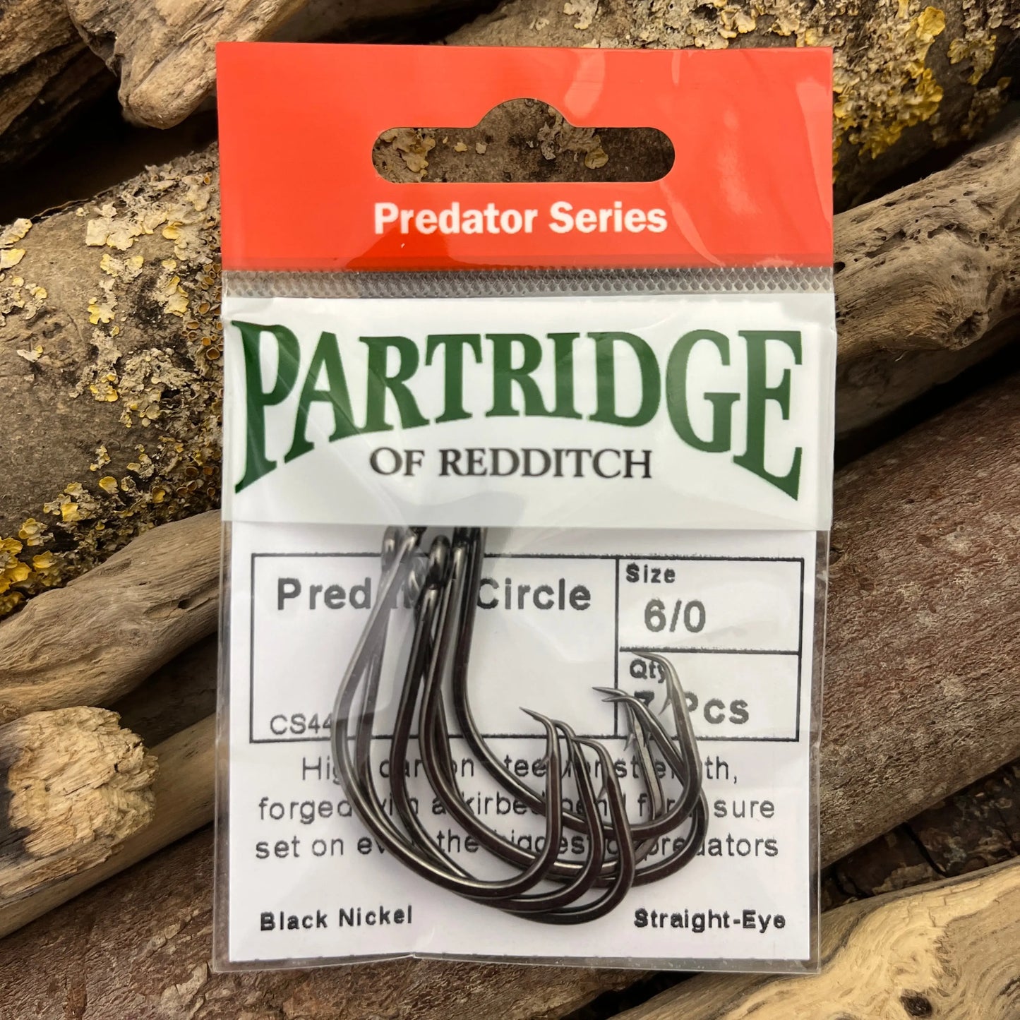 Partridge Predator Circle Hook for Catfish, Pike, Zander and Perch Predators SPRITE Fishing