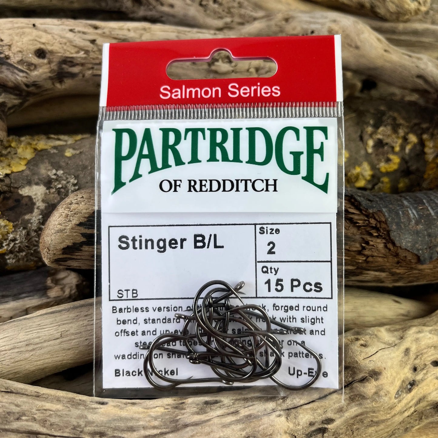 Partridge STB Salmon Barbless Stinger Hook SPRITE Fishing