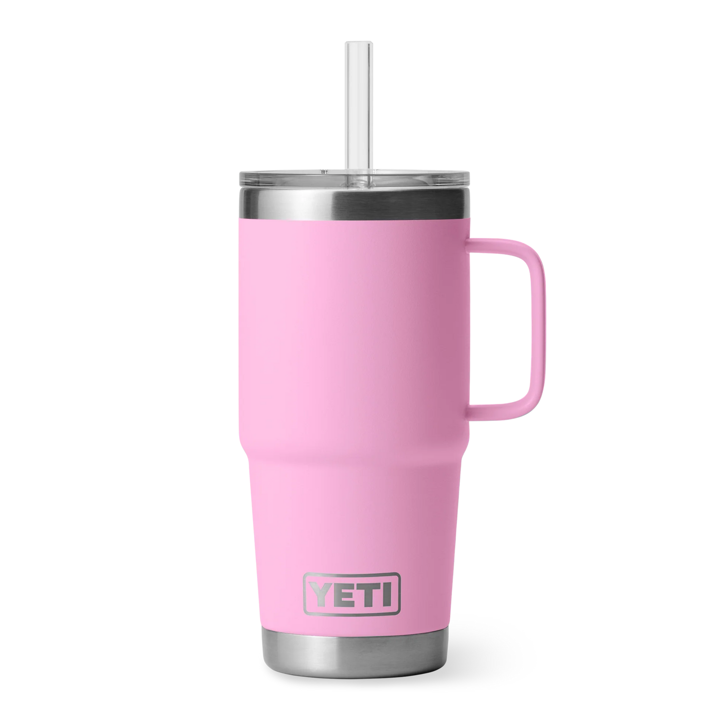 Limited Edition YETI 25 oz Rambler Straw Mug - Pink