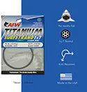 AFW SURFSTRAND 1x7 Titanium Leader Wire SPRITE Fishing