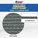 AFW SURFSTRAND 1x7 Titanium Leader Wire SPRITE Fishing