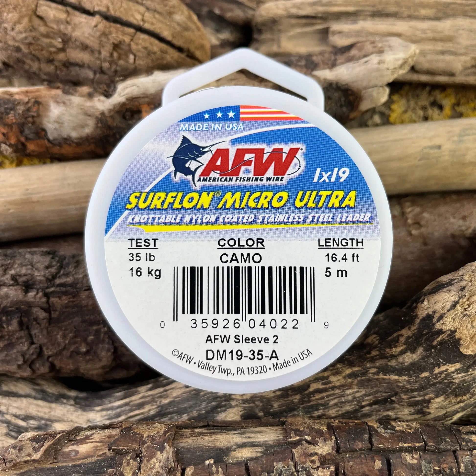 AFW Surflon Micro Ultra 19-Strand Leader Wire for making your own Traces SPRITE Fishing