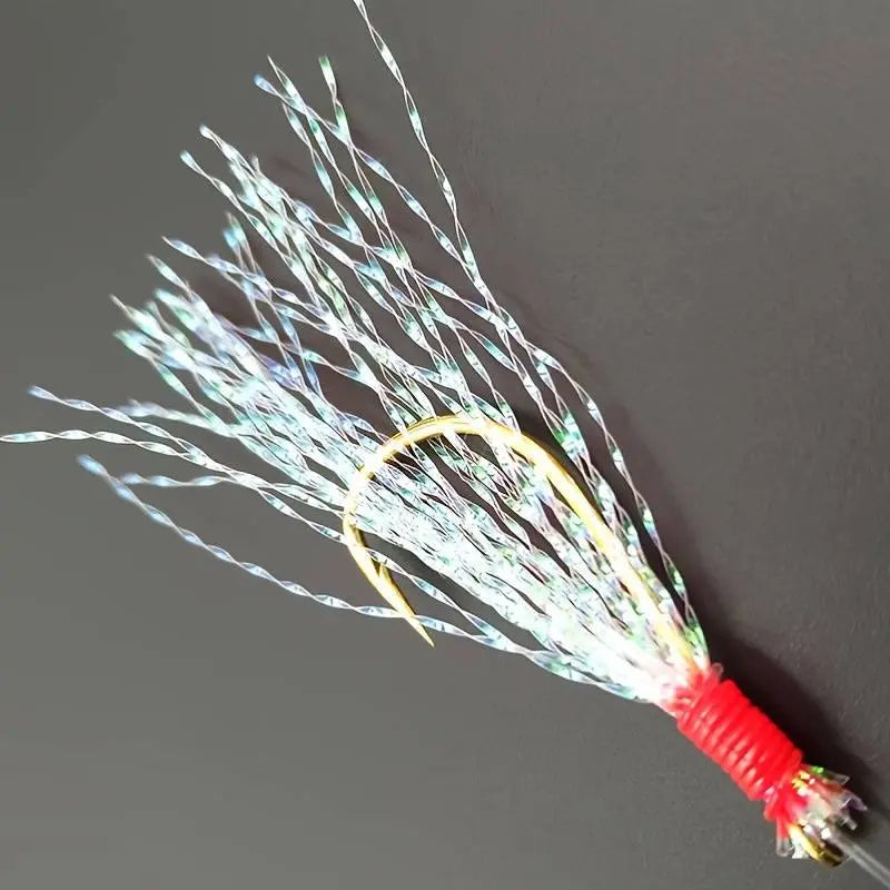 Coral 6-Hook Sabikis for Mackerel, Whiting and Pouting for the pot or bait SPRITE Fishing