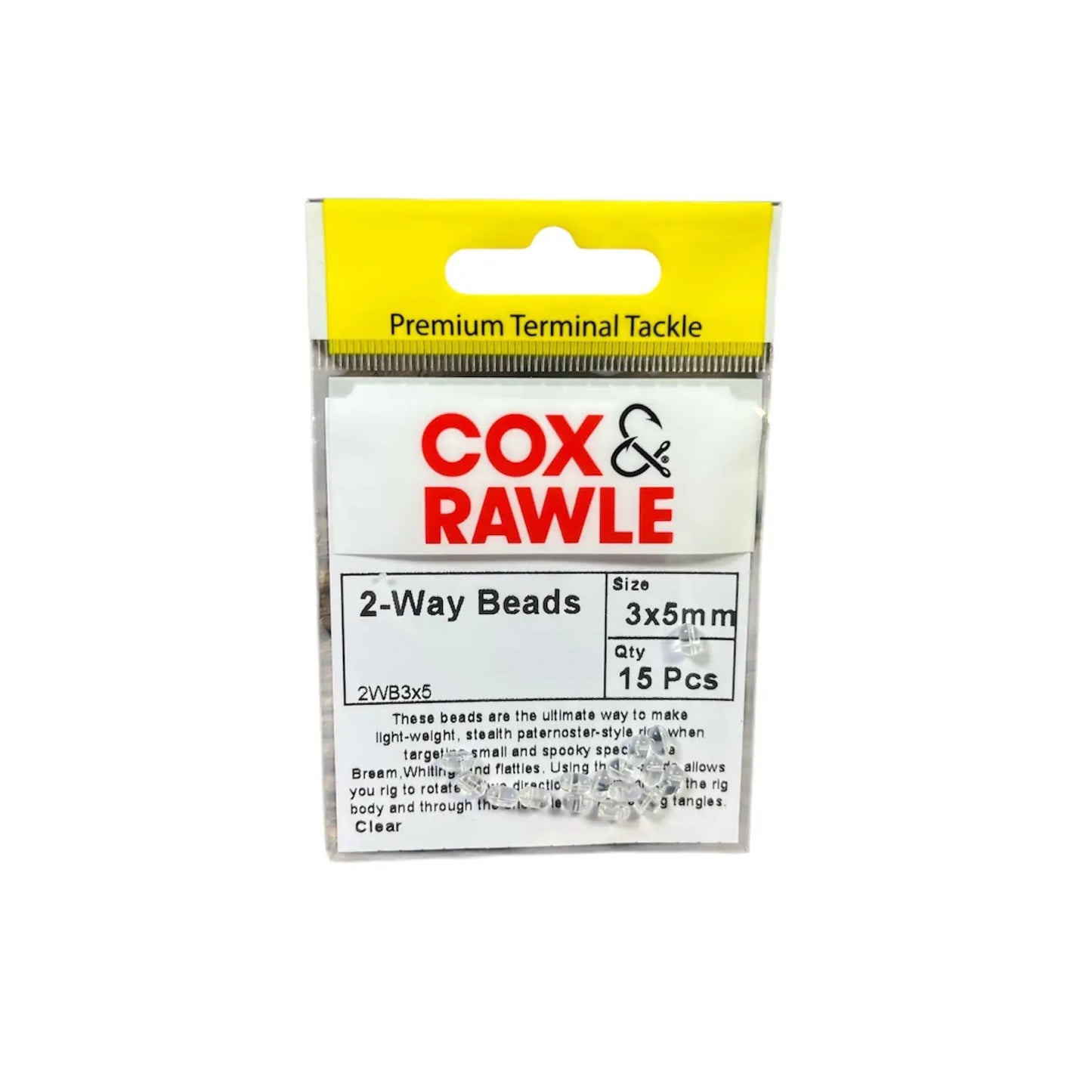 Cox & Rawle 2-Way Match Beads SPRITE Fishing