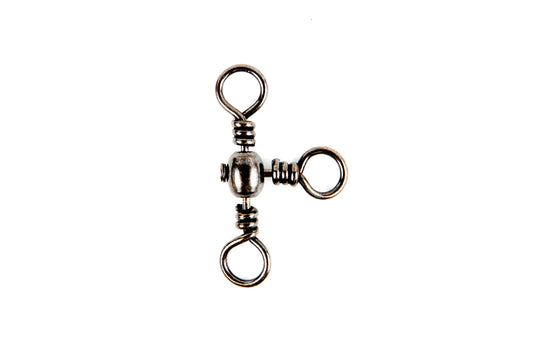 Cox & Rawle 3-Way Brass Cross Line Swivel SPRITE Fishing