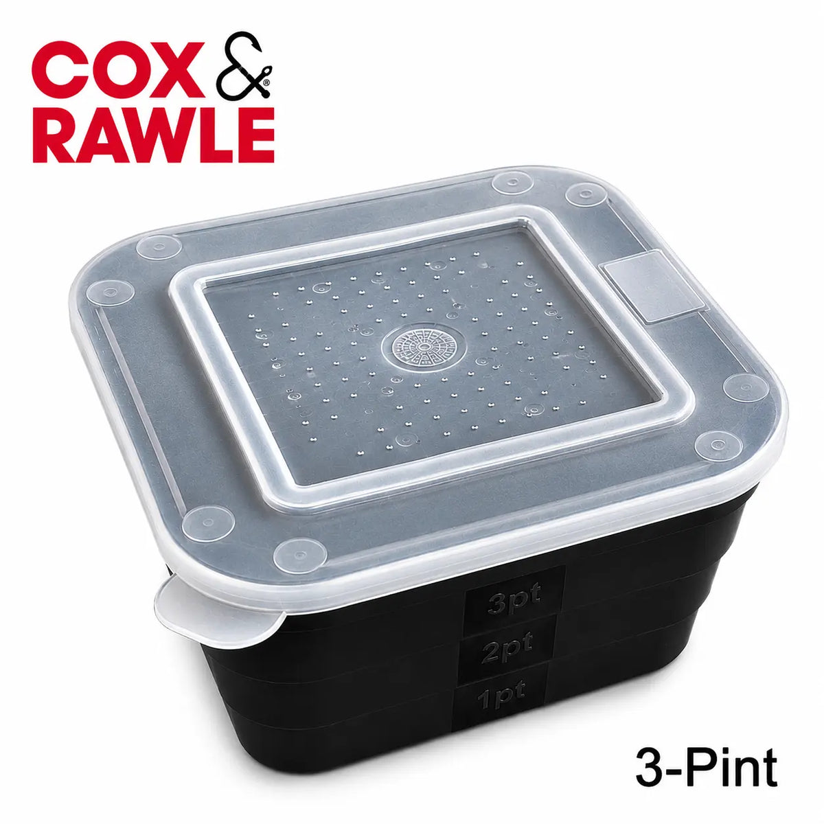 Cox & Rawle Bait Boxes for storing Rag Worm, Lug Worm and Peeler Crabs for sea fishing