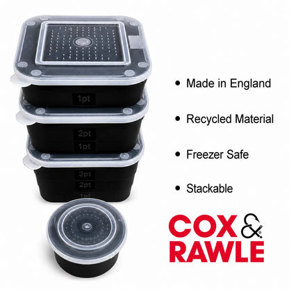 Cox & Rawle Bait Boxes for storing Rag Worm, Lug Worm and Peeler Crabs for sea fishing