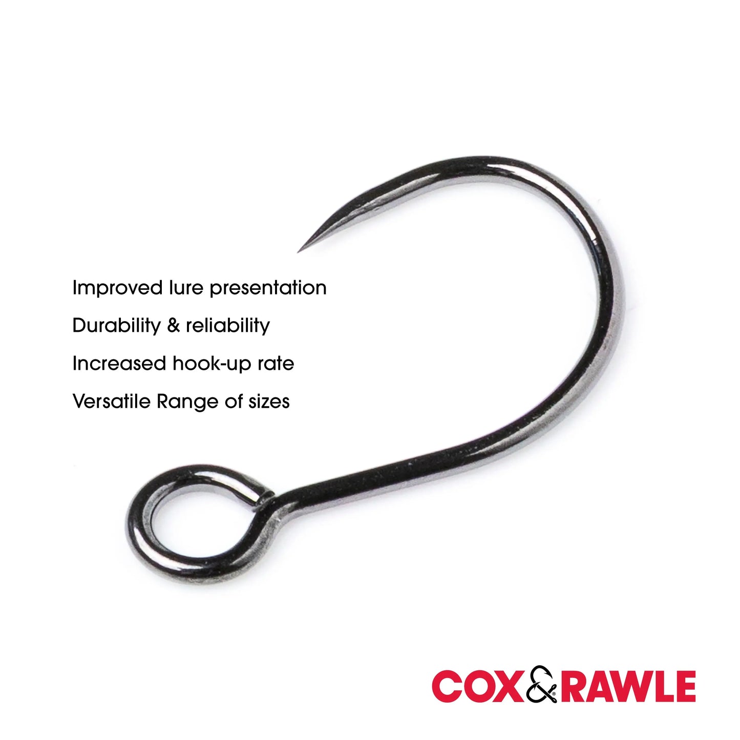 Cox & Rawle Barbless Lure Replacement Single Hook SPRITE Fishing