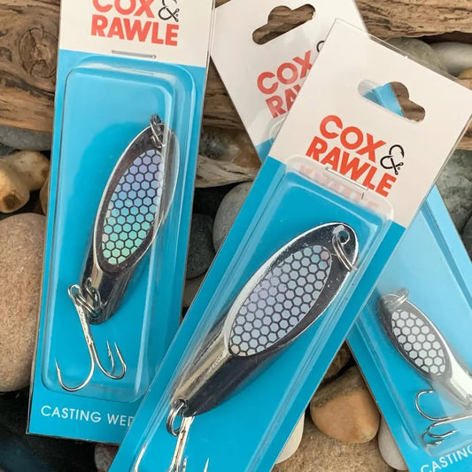 Cox & Rawle BCW Bass Casting Wedge Silver / Hologram - SPRITE Fishing