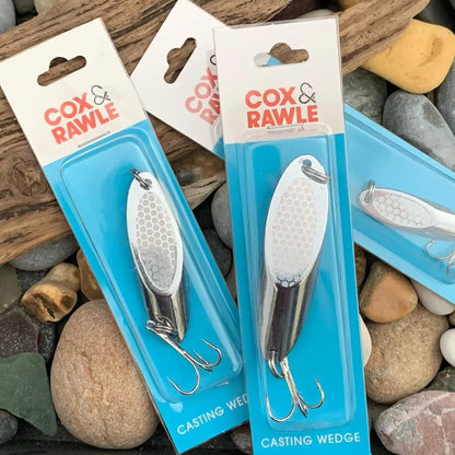 Cox & Rawle BCW Bass Casting Wedge Silver / Hologram - SPRITE Fishing