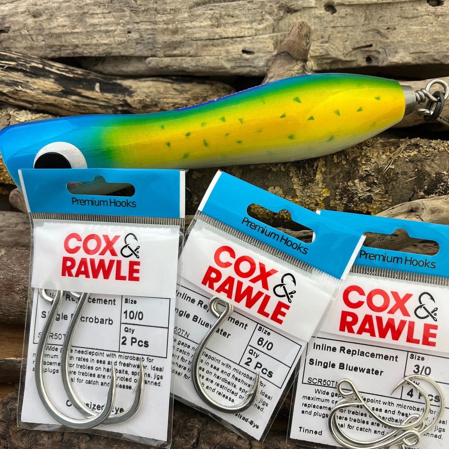 Cox & Rawle Bluewater Lure Replacement Single SPRITE Fishing