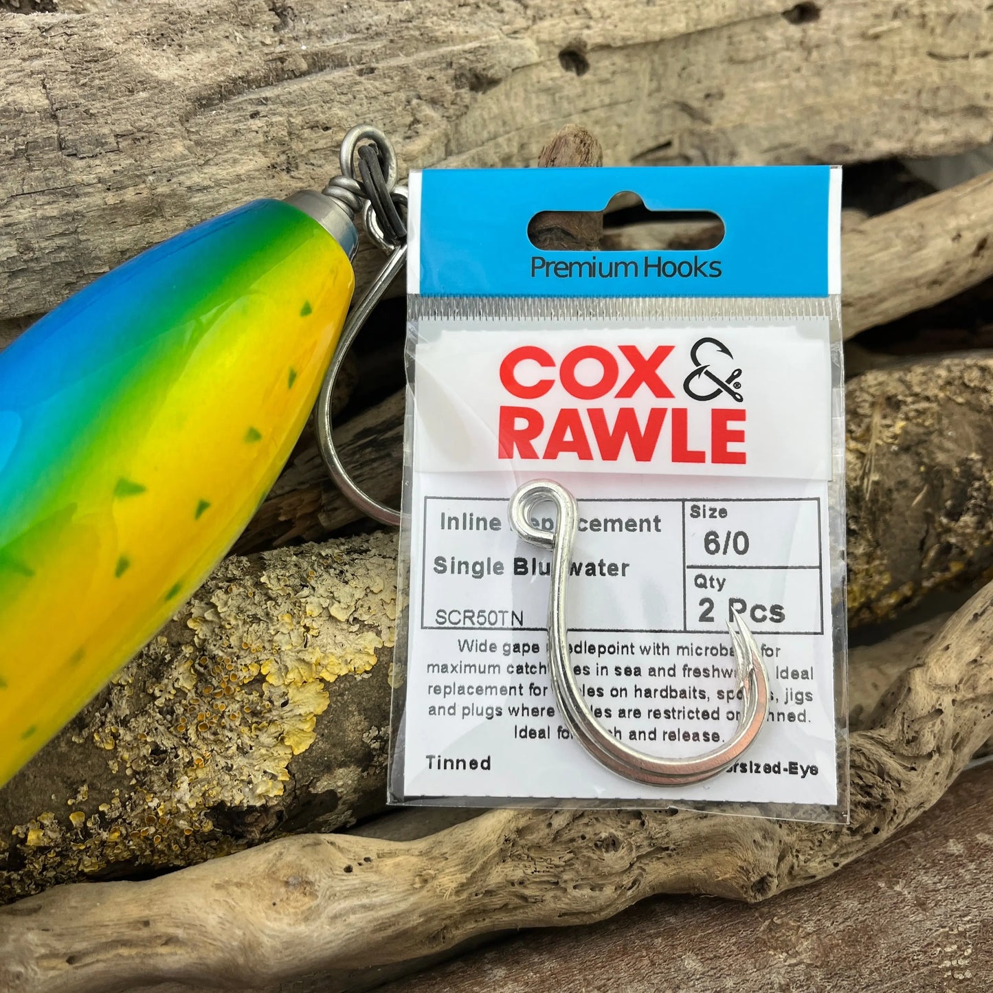 Cox & Rawle Bluewater Lure Replacement Single SPRITE Fishing
