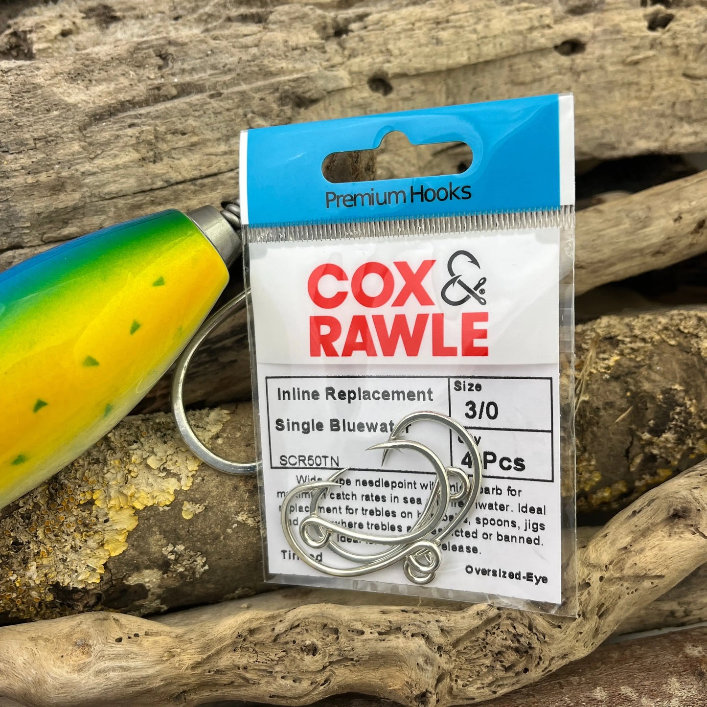 Cox & Rawle Bluewater Lure Replacement Single SPRITE Fishing