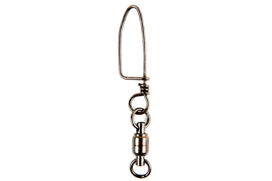 Cox & Rawle Brass Ball Bearing Swivel with Coastlock Snap SPRITE Fishing