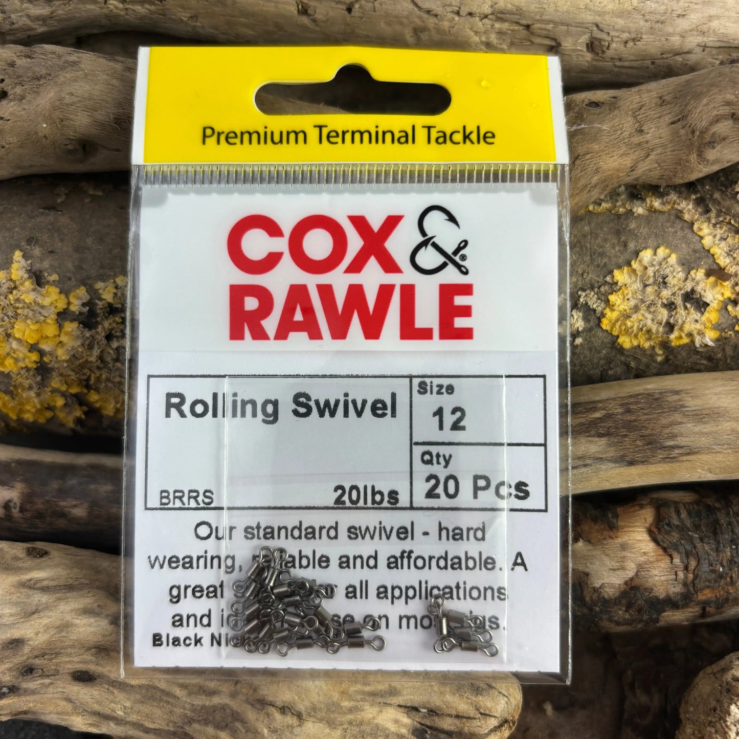 Cox & Rawle Brass Rolling Swivels SPRITE Fishing