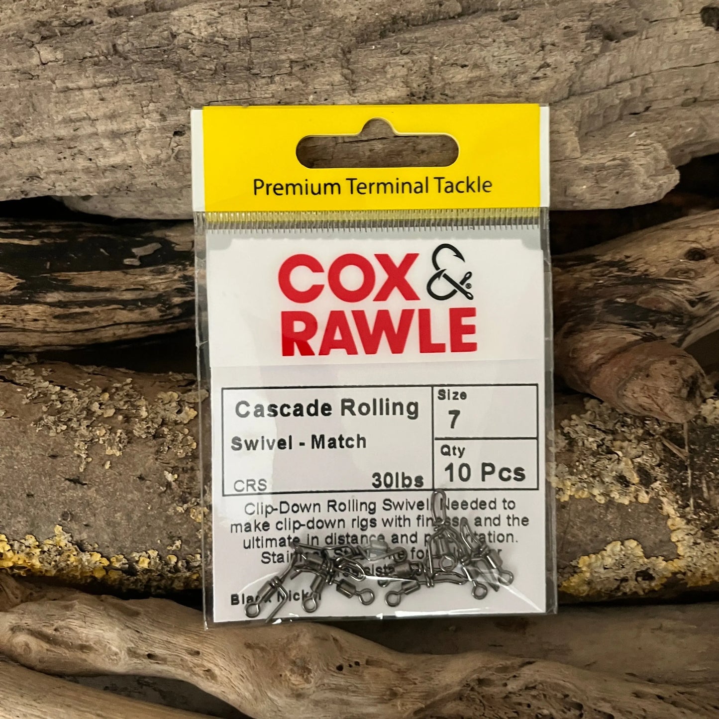 Cox & Rawle Cascade Rolling Swivel SPRITE Fishing