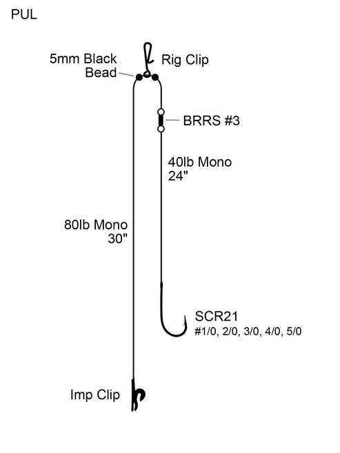 Cox & Rawle Cod / Bass Rig (Pulley Rig) - SPRITE Fishing
