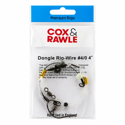 Cox & Rawle Dongle Rig - Wire 4-in - Sprite Fishing