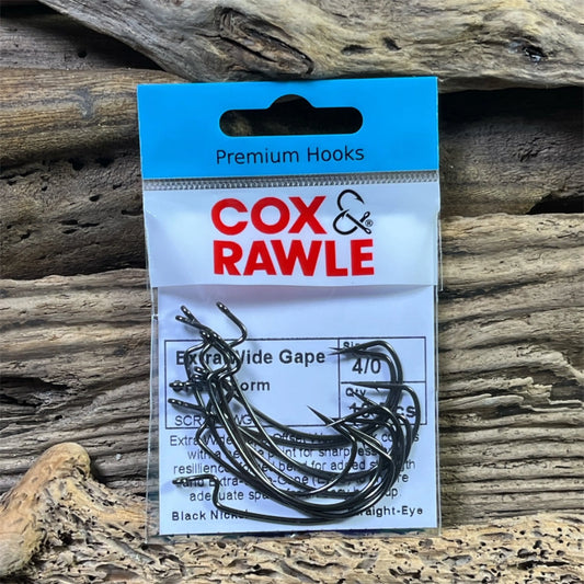 Cox & Rawle Extra-Wide-Gape Offset Worm Hook - SCR31-EWG SPRITE Fishing
