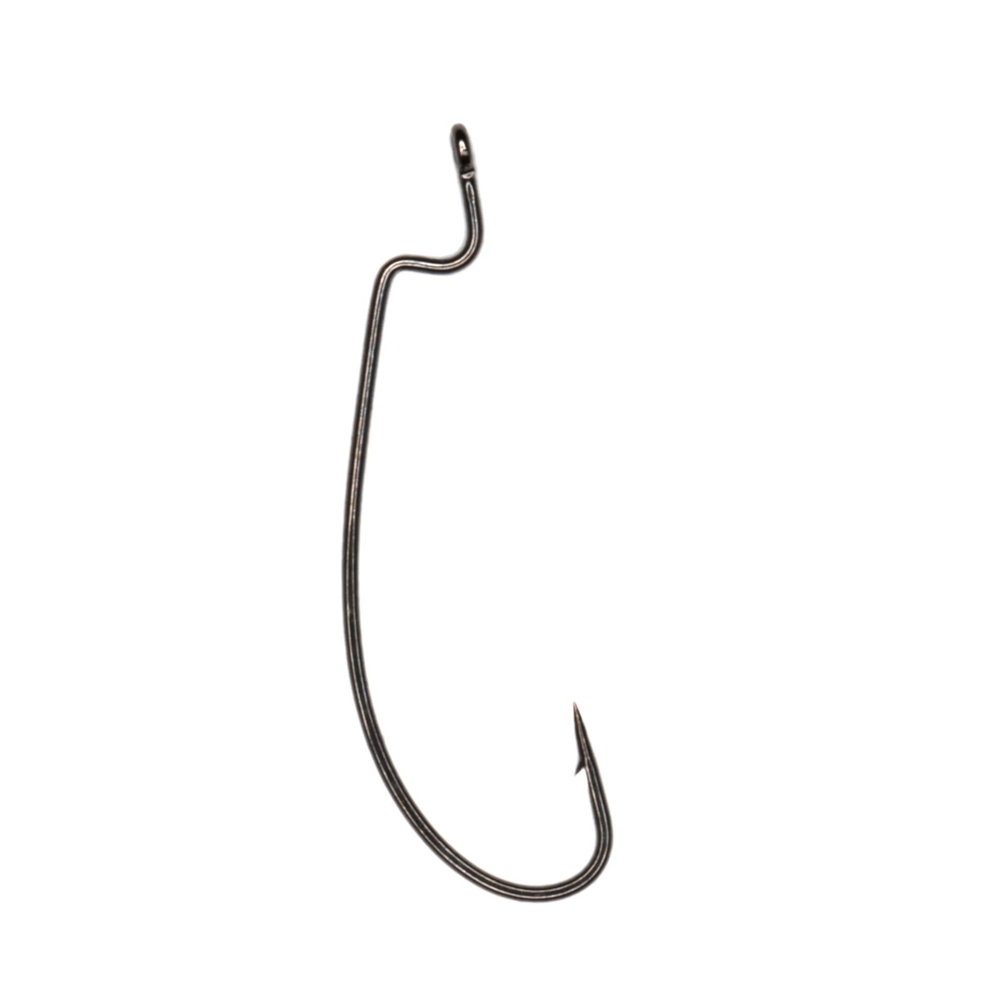 Cox & Rawle SCR31-F Wide Gape Offset Worm - Fine Wire Hook - SPRITE Fishing