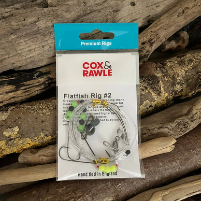 Cox & Rawle Flatfish Rig (3-Hook Dropper Wishbone Rig) SPRITE Fishing