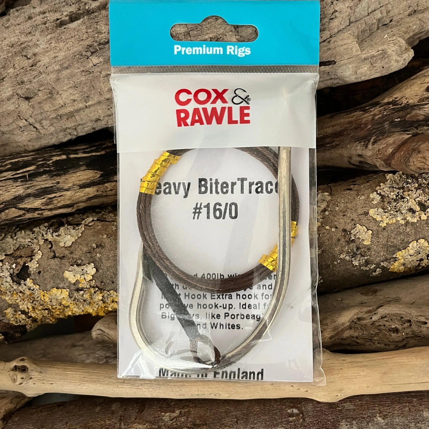 Cox & Rawle Heavy J-Hook Biter Trace Wire SPRITE Fishing