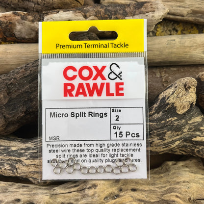 Cox & Rawle Micro Split Rings SPRITE Fishing