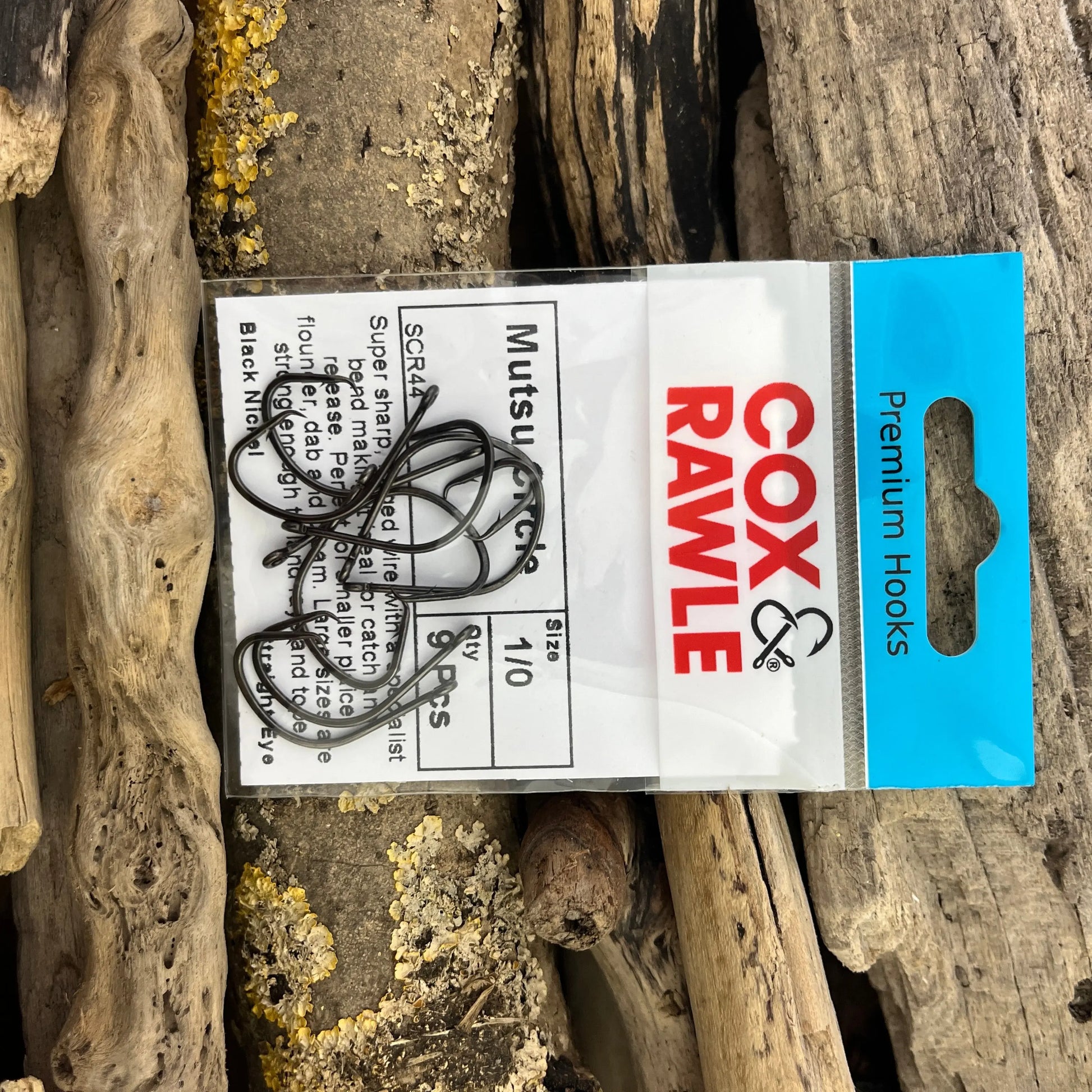 Cox & Rawle Mutsu Circle Hook for Dongle Rigs and Bass, Pollack, Cod, Smoothhound and Tope SPRITE Fishing