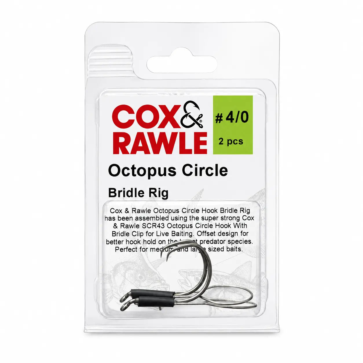 Cox & Rawle Octopus Circle Bridle Rig for Bass and Tope Fishing