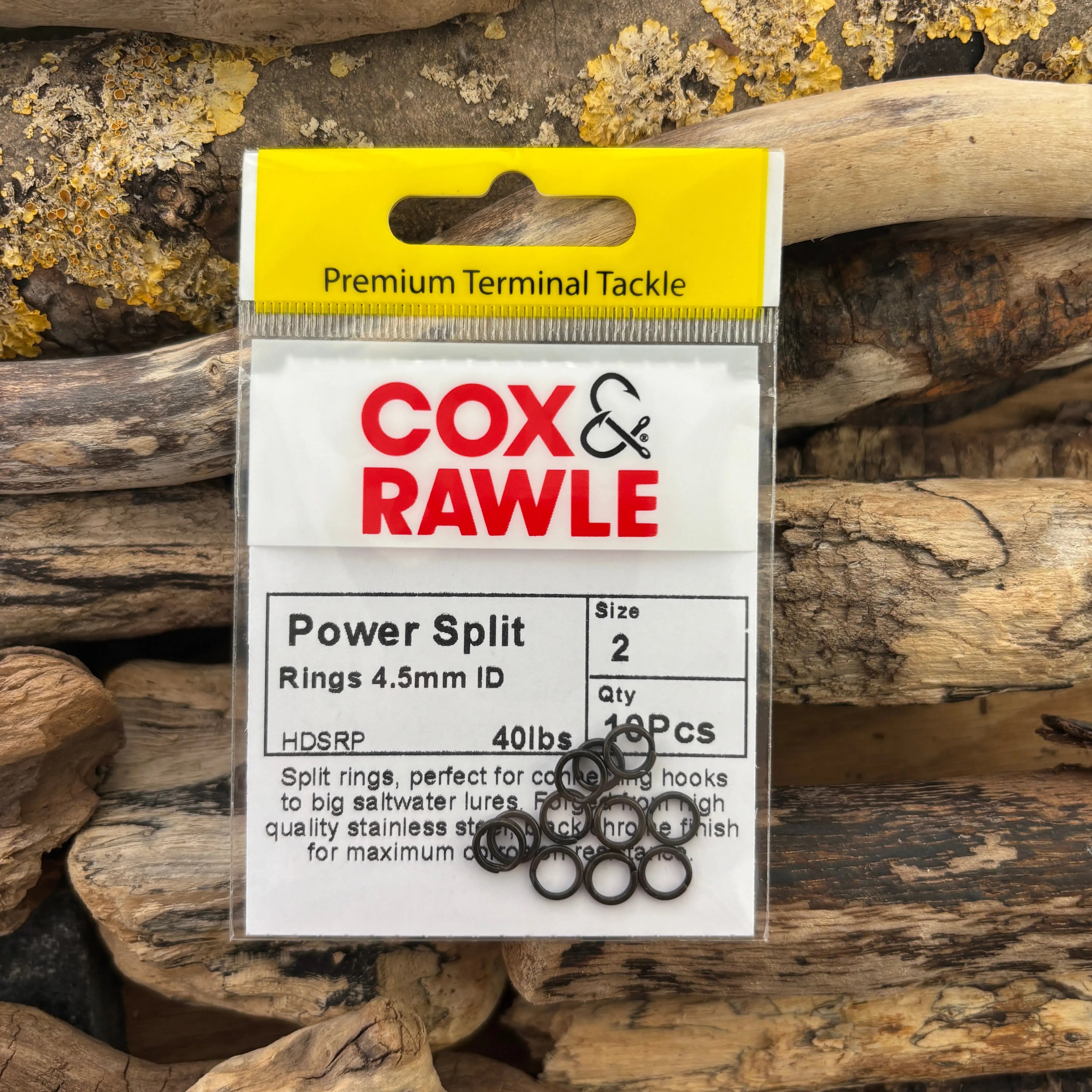 Cox & Rawle Power Split Ring for strength - SPRITE Fishing