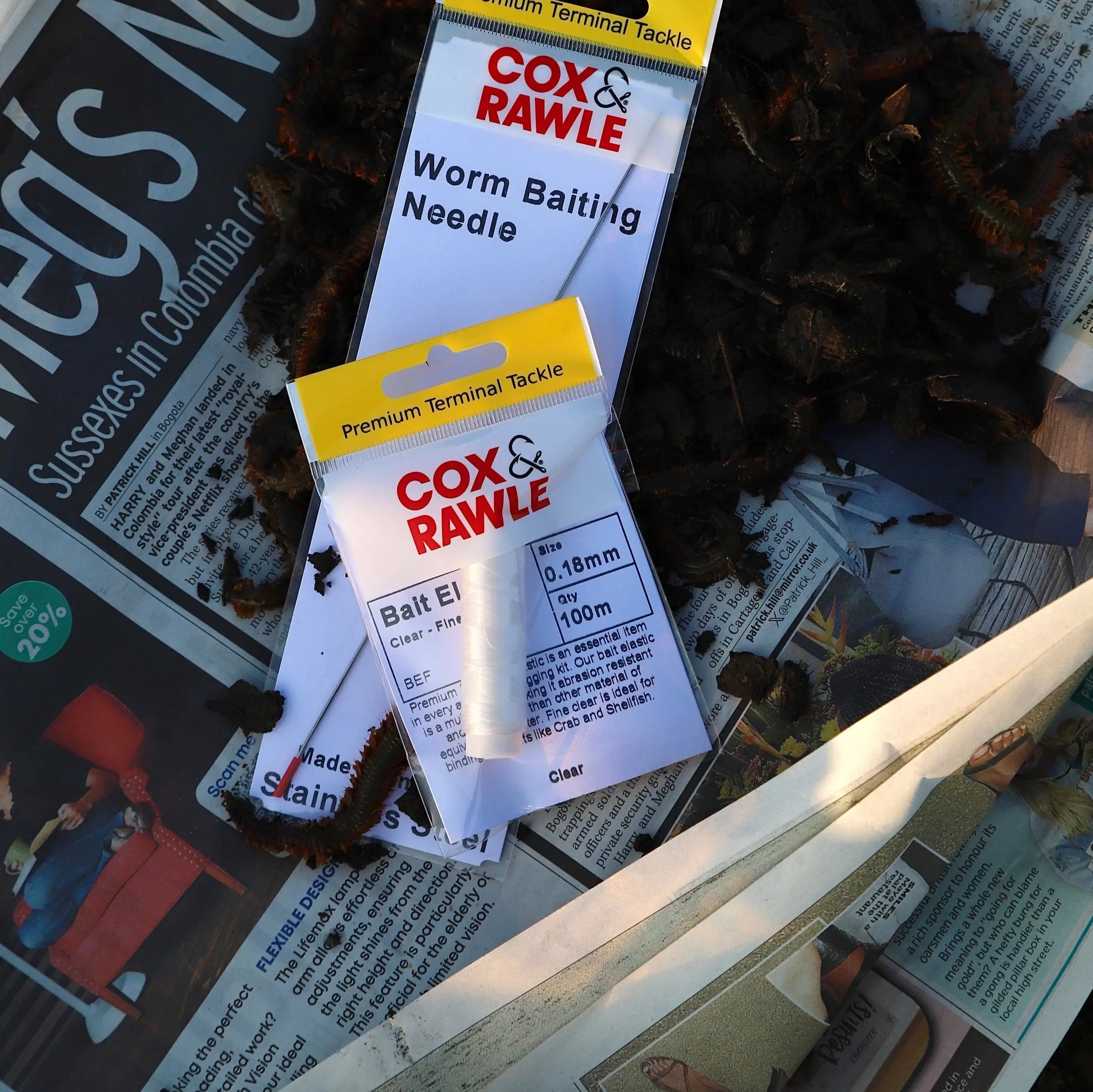 Cox & Rawle Premium Bait Elastic SPRITE Fishing