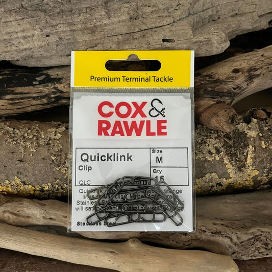 Cox & Rawle QuickLink Clips for fast, reliable, secure links to Lures, Leads and Terminal Tackle SPRITE Fishing