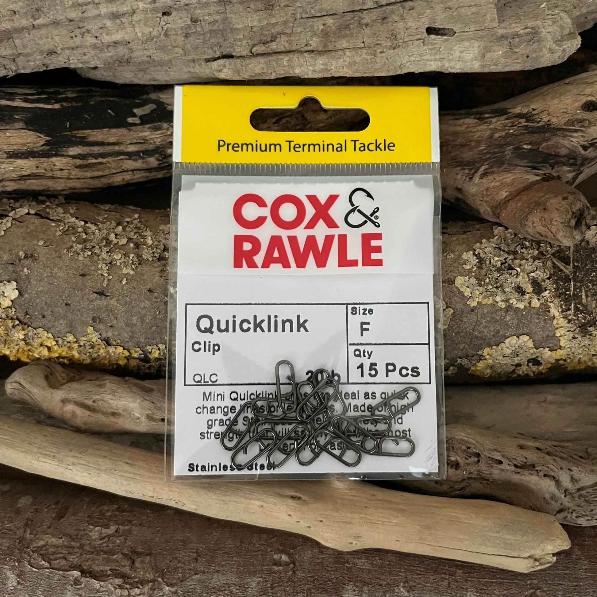 Cox & Rawle QuickLink Clips for fast, reliable, secure links to Lures, Leads and Terminal Tackle SPRITE Fishing