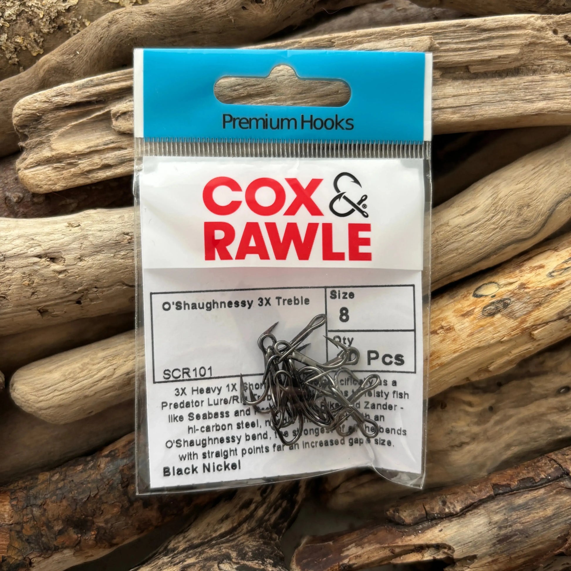 Cox & Rawle SCR101 3X Heavy Trebles - Sprite Fishing