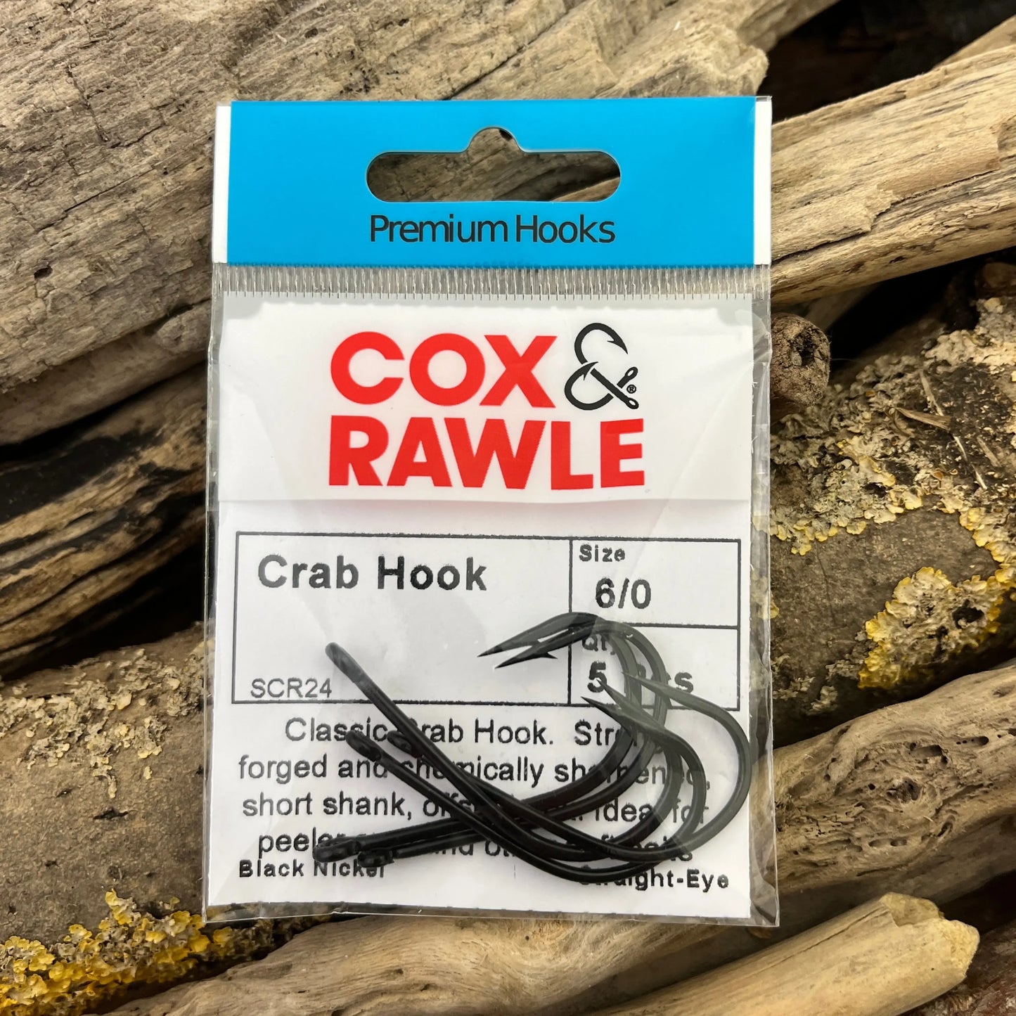 Cox & Rawle SCR24 Crab Hook for Smoothhounds, Tope, Bass, Cod, Pollack and even Mackerel SPRITE Fishing