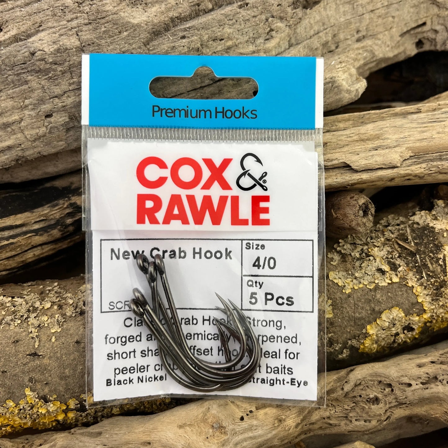 Cox & Rawle SCR24 Crab Hook for Smoothhounds, Tope, Bass, Cod, Pollack and even Mackerel SPRITE Fishing