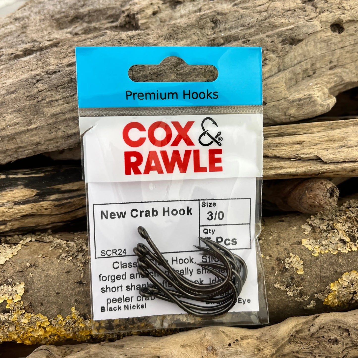 Cox & Rawle SCR24 Crab Hook for Smoothhounds, Tope, Bass, Cod, Pollack and even Mackerel SPRITE Fishing